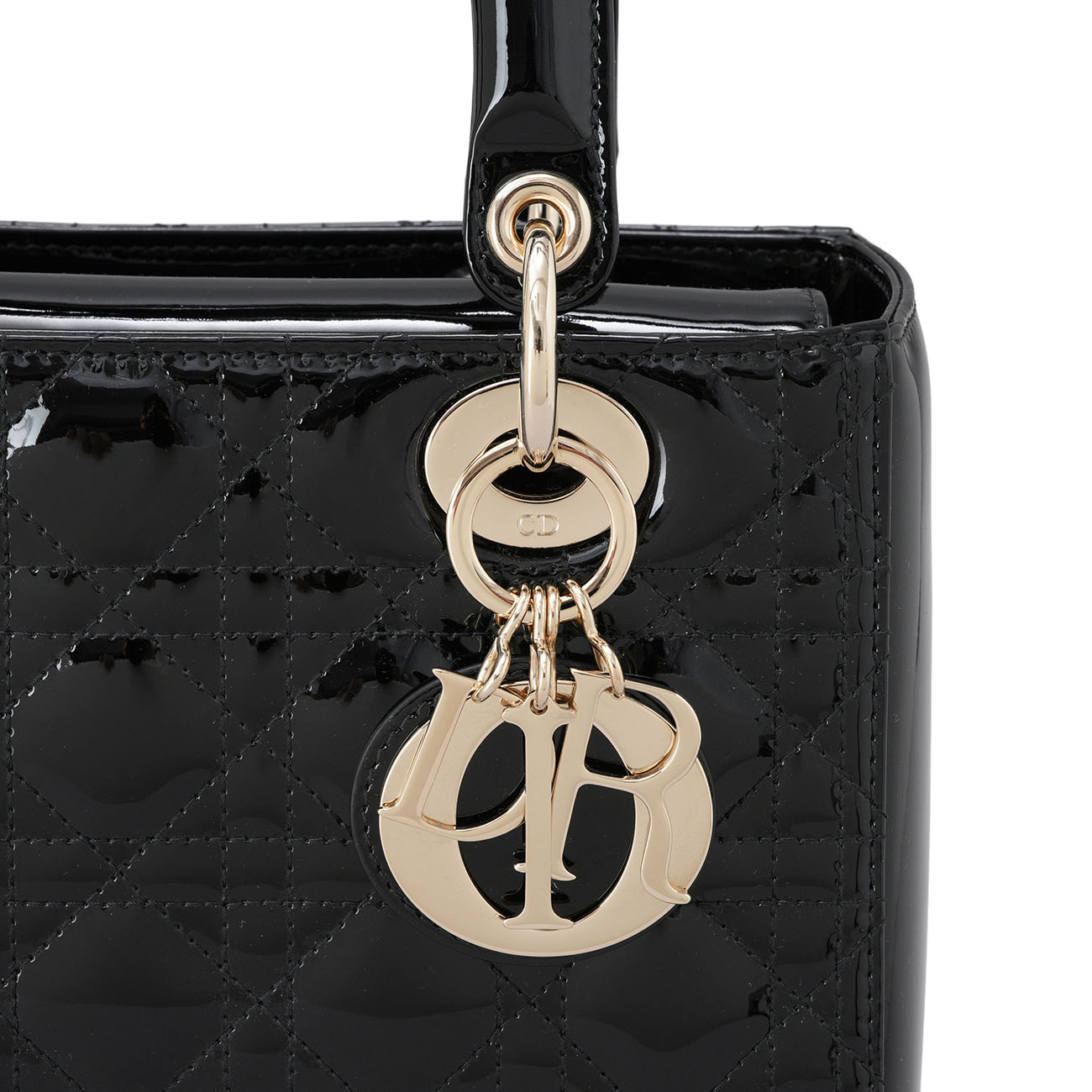 CHRISTIAN DIOR(USED)디올 페이던트 레이디디올 미듐
